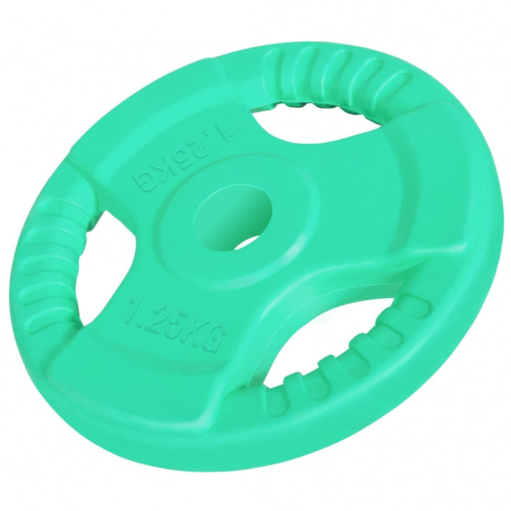 Gorilla Sports | Hantelscheibe 30/31 mm Gummi Gripper 1,25-25 kg