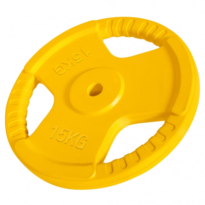 Gorilla Sports | Hantelscheibe 30/31 mm Gummi Gripper 1,25-25 kg