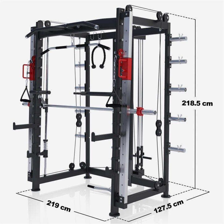 Gorilla Sports | Multifunction Smith Machine