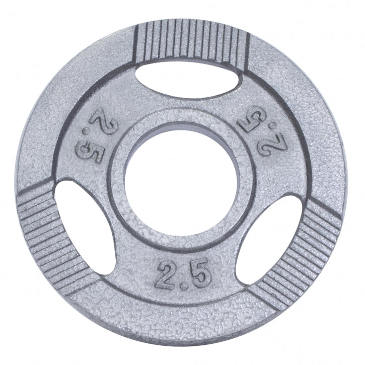 Gorilla Sports | Hantelscheibe Olympia 50/51 Guss Gripper 0,5-20 kg