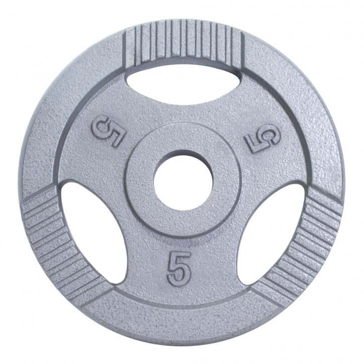 Gorilla Sports | Hantelscheibe Olympia 50/51 Guss Gripper 0,5-20 kg