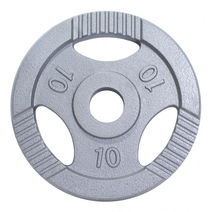 Gorilla Sports | Hantelscheibe Olympia 50/51 Guss Gripper 0,5-20 kg