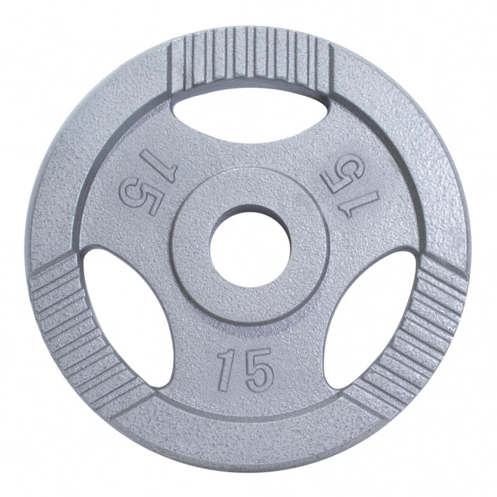 Gorilla Sports | Hantelscheibe Olympia 50/51 Guss Gripper 0,5-20 kg