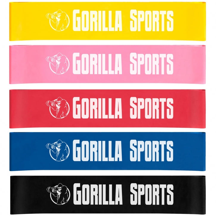 Gorilla Sports | Fitnessband 0,4 mm bis 1,2 mm