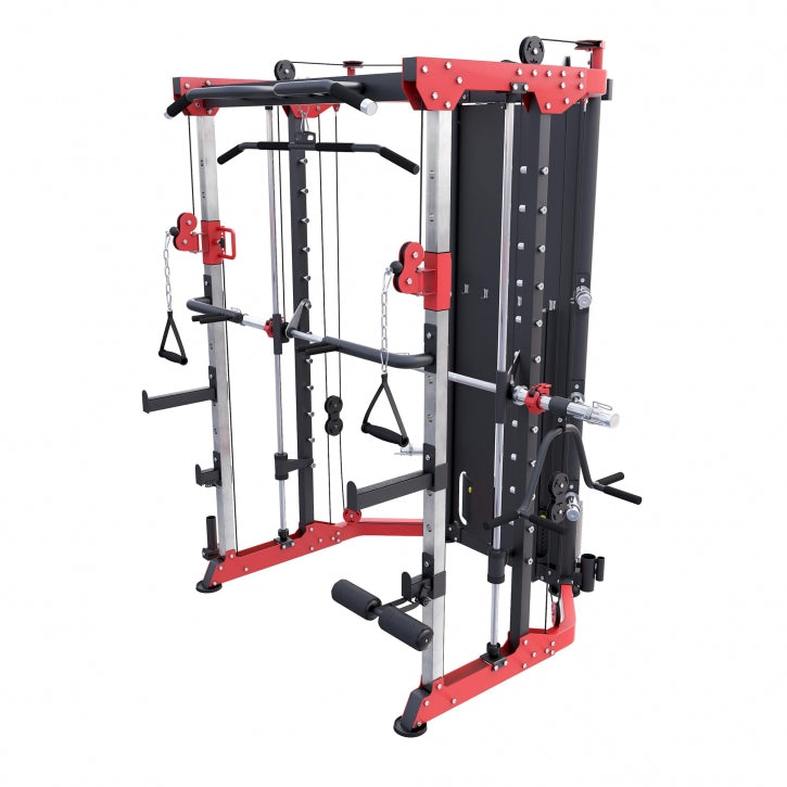 Gorilla Sports | Multistation Power Rack mit Gewichten