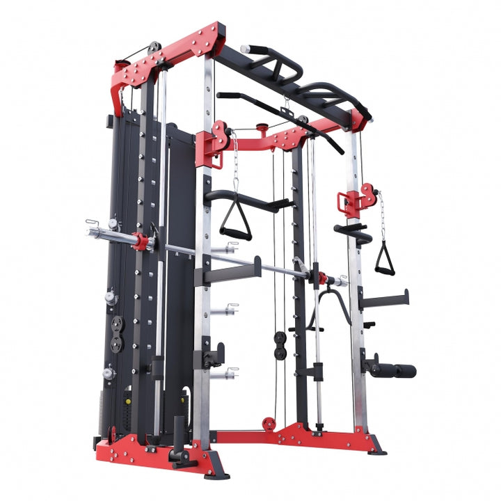 Gorilla Sports | Multistation Power Rack mit Gewichten