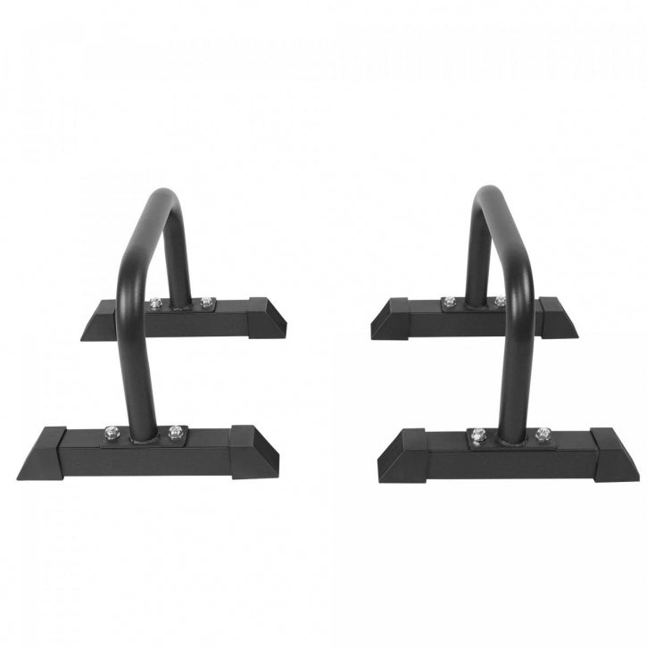 Gorilla Sports | Push Up Parallettes in Schwarz/Blau/Rot