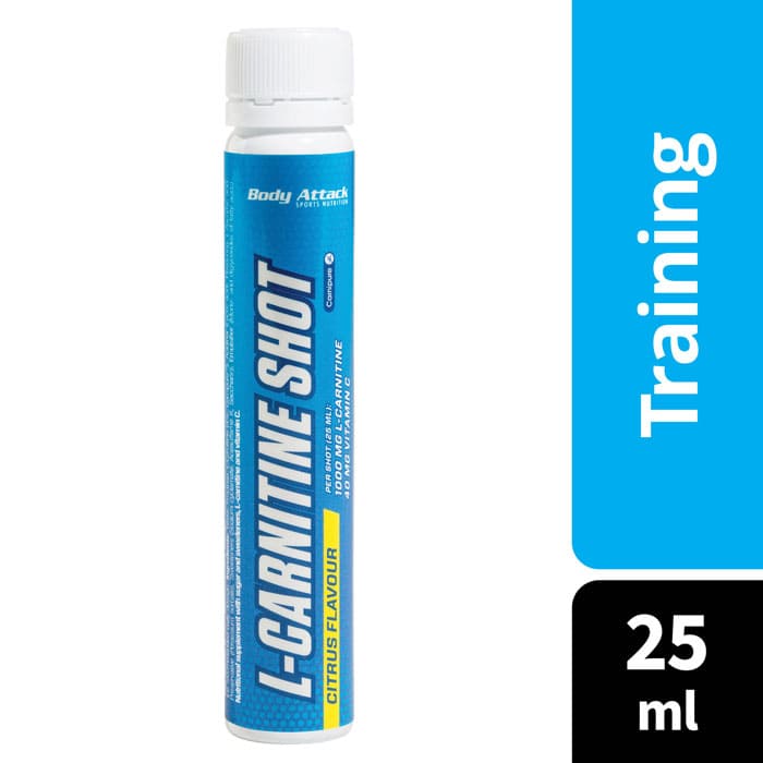 Body Attack | L-Carnitine Shots (20x25ml) - Citrus