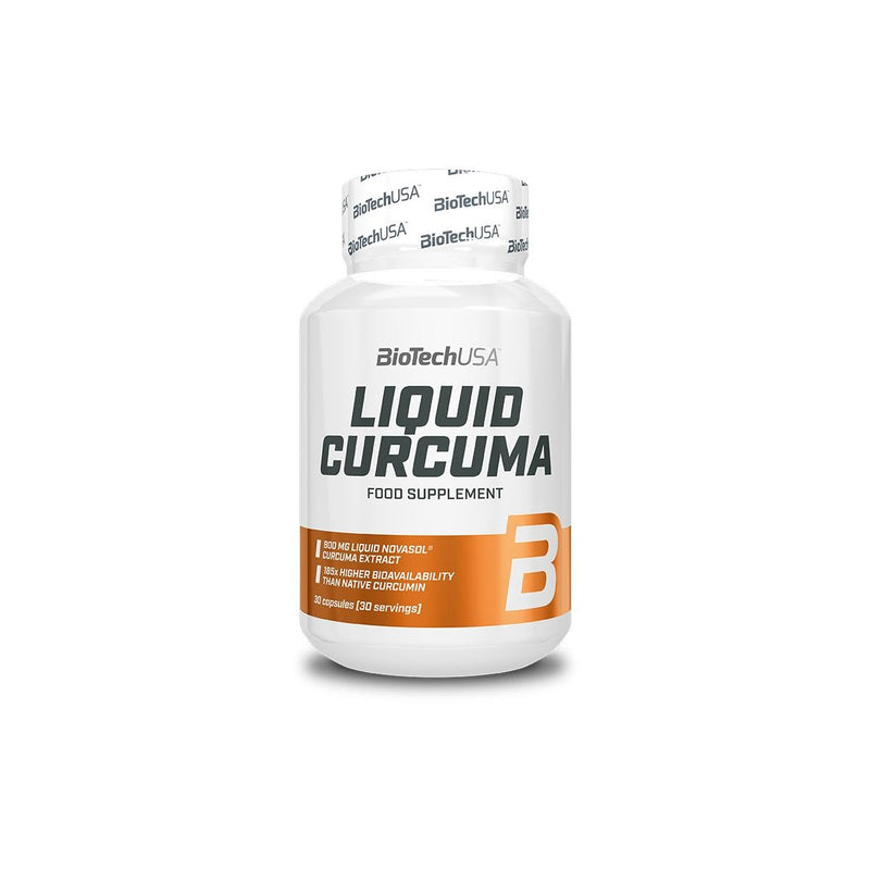BioTech USA | Liquid Curcuma - 30 Kapseln