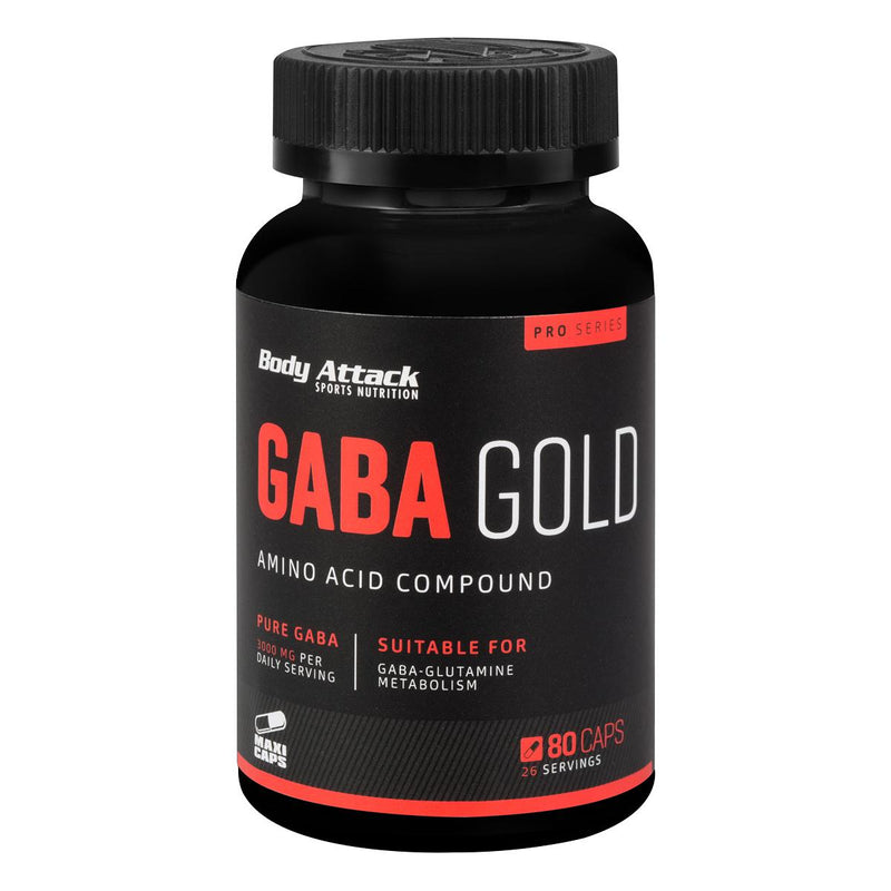 Body Attack | Gaba Gold - 80 Kapseln