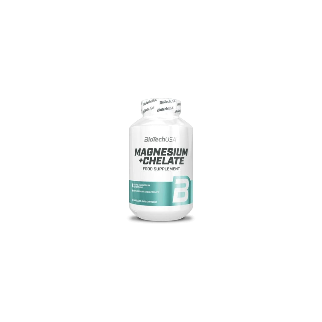 BioTech USA | Magnesium + Chelate - 60 Kapseln