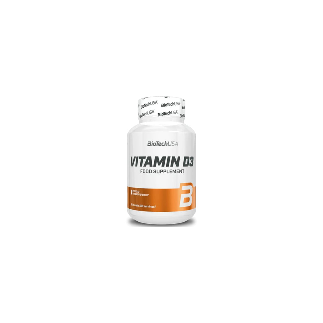 BioTech USA | Vitamin D3 - 60 Tabletten