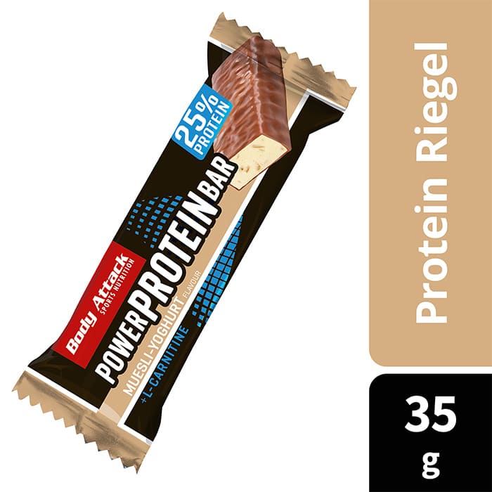 Body Attack |  Power Protein Bar (24x35g)