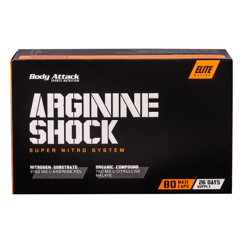 Body Attack | Arginine Shock - 180 Kapseln