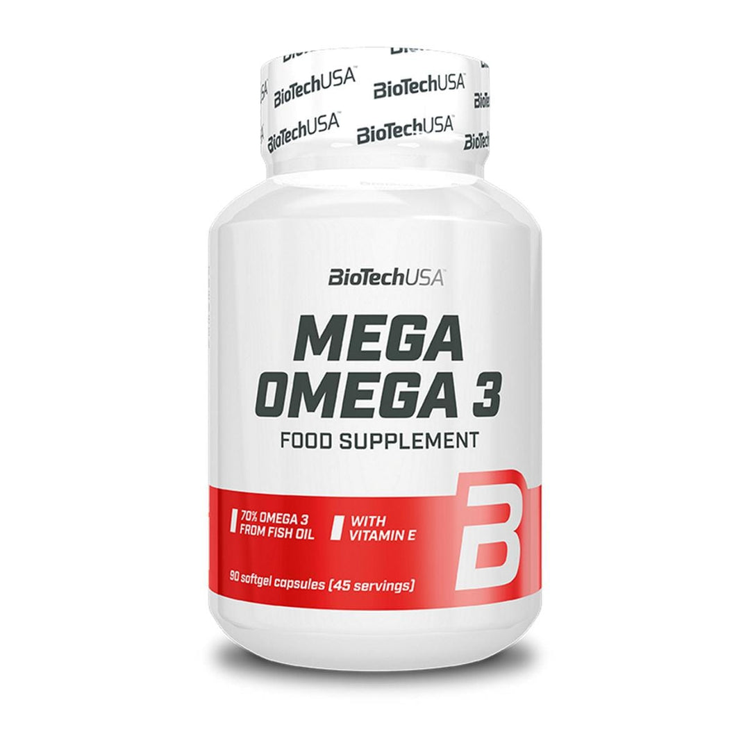 BioTech USA | Mega Omega 3 - 90 Kapseln