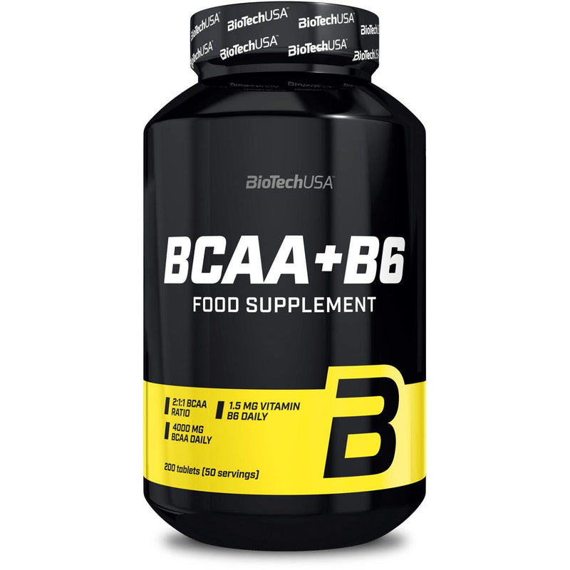 BioTech USA | BCAA+B6 - 200 Tabletten