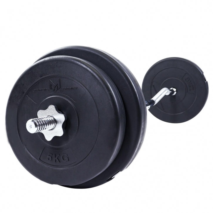 Gorilla Sports | E-Series SZ-Curlset 25 mm Kunststoff 30 kg