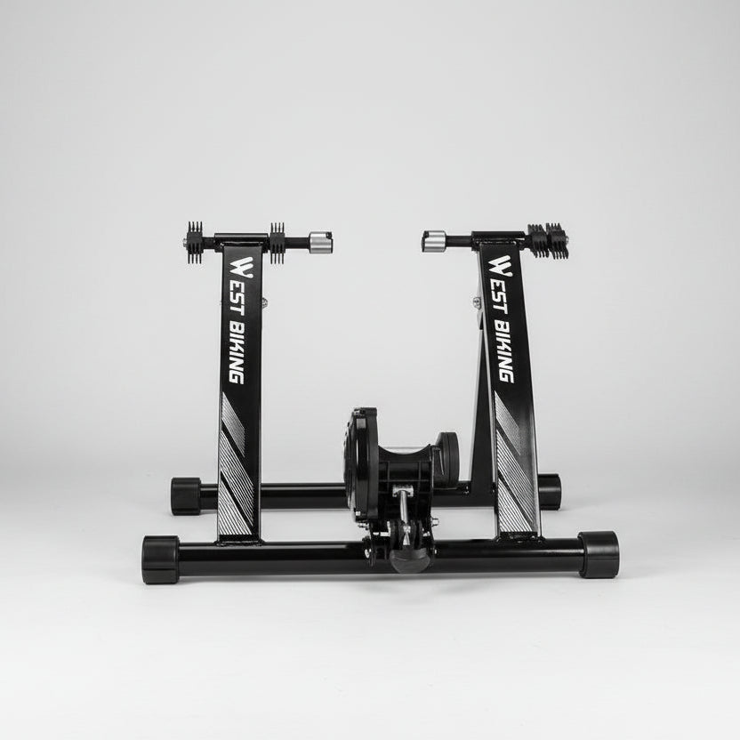 WEST BIKING Magnetischer Rollentrainer – Indoor Cycling Heimtrainer für Einsteiger