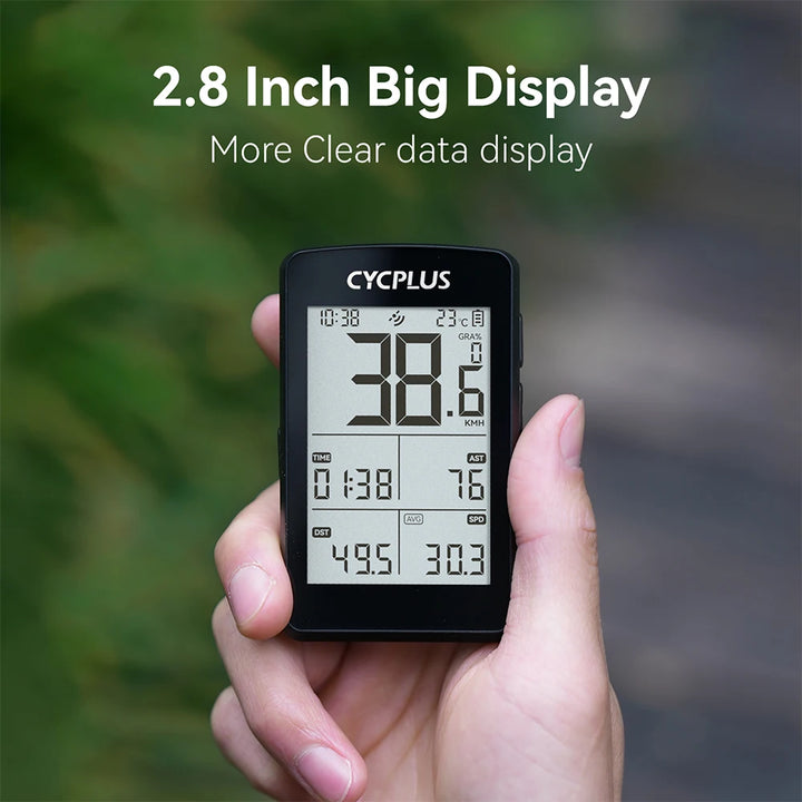 CYCPLUS M3 Bike GPS Computer – 2,8″ Display, Multi-GNSS, 100h Akku