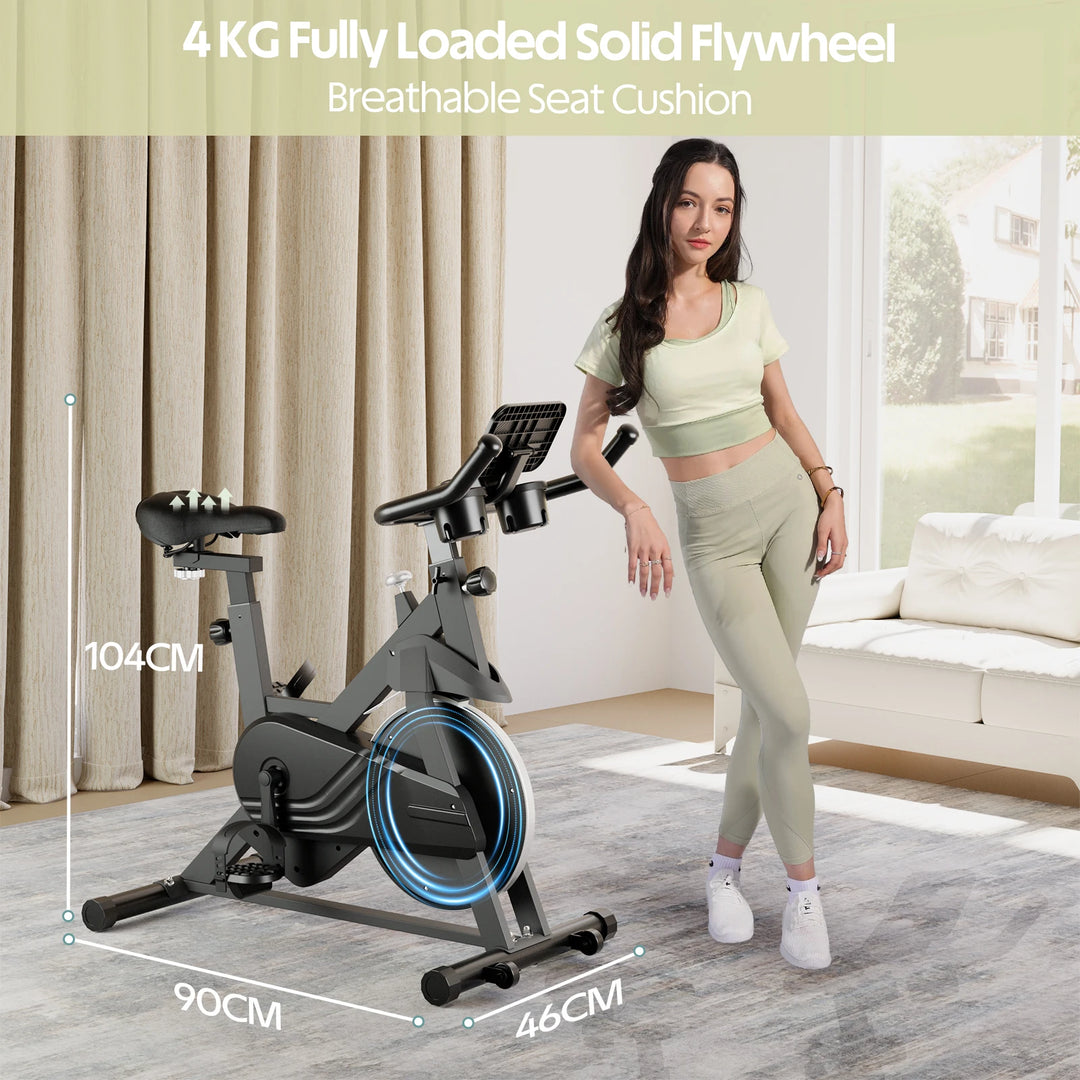 Ergometer Heimtrainer – Magnetwiderstand (32 Stufen), LCD & Bluetooth, bis 100 kg