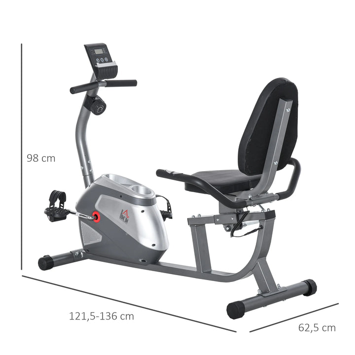 Liegeergometer Heimtrainer – gelenkschonendes Cardio-Training, bis 110 kg