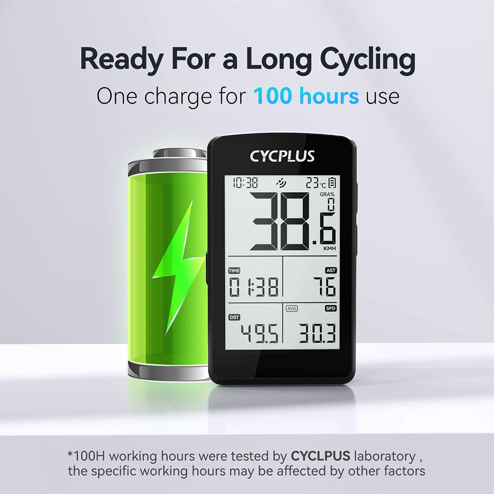 CYCPLUS M3 Bike GPS Computer – 2,8″ Display, Multi-GNSS, 100h Akku