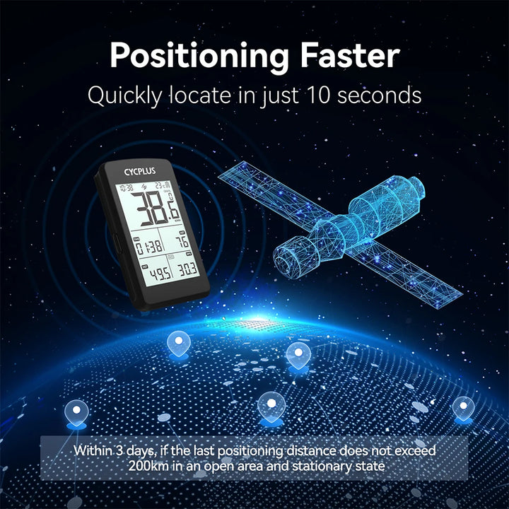 CYCPLUS M3 Bike GPS Computer – 2,8″ Display, Multi-GNSS, 100h Akku