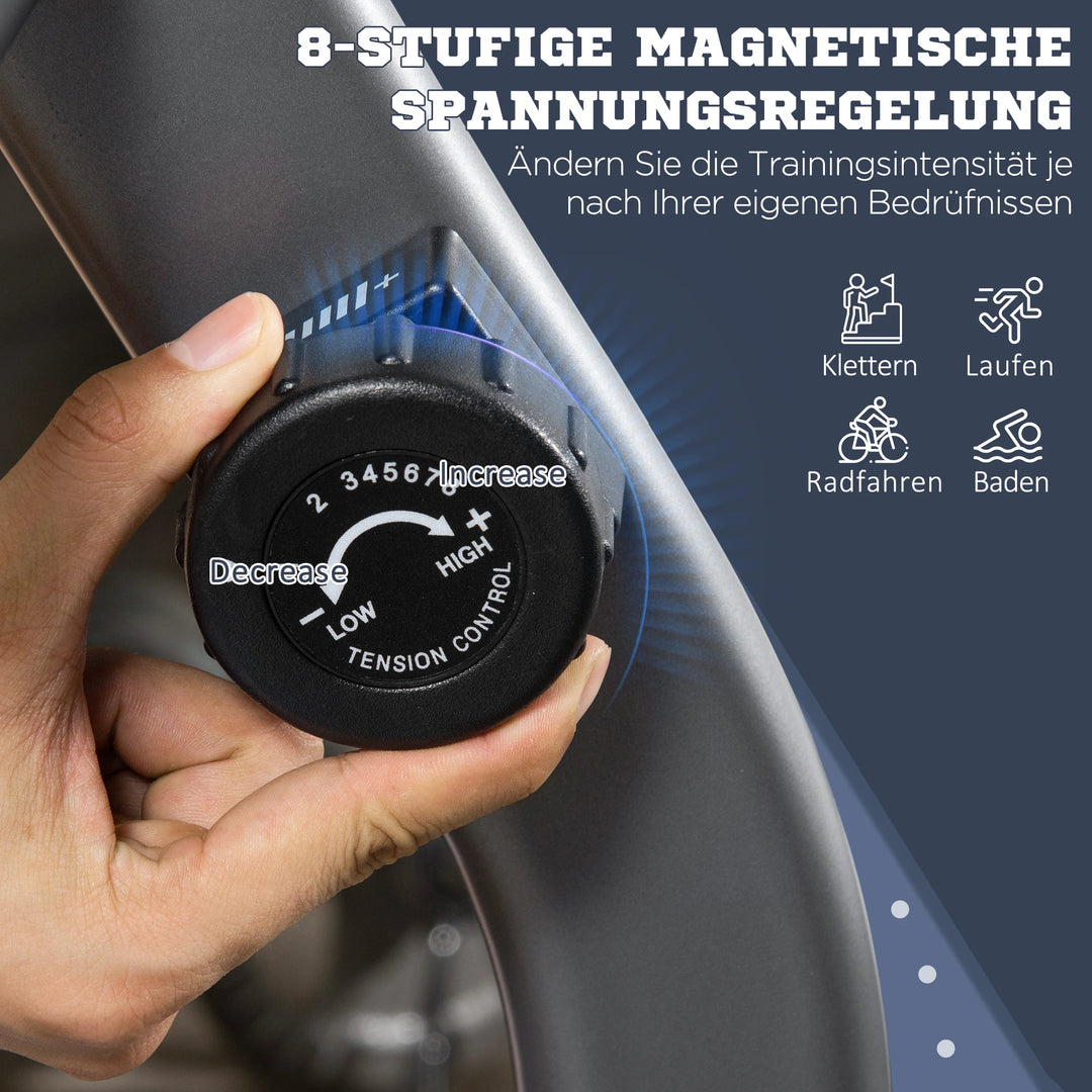Liegeergometer Heimtrainer – gelenkschonendes Cardio-Training, bis 110 kg