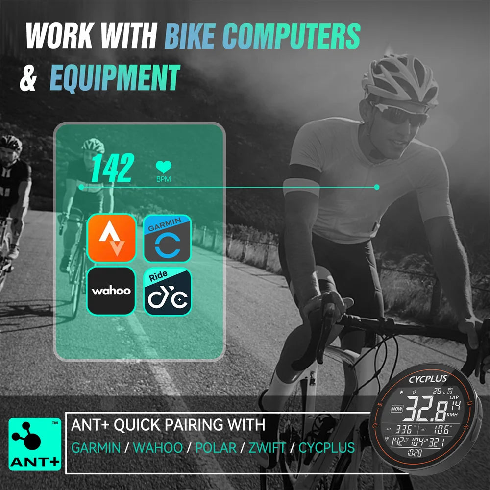 herzfrequenz rennrad CYCPLUS H1 Herzfrequenz-Armband – Wireless ANT+ & Bluetooth für Rad & – The Fitness Outlet