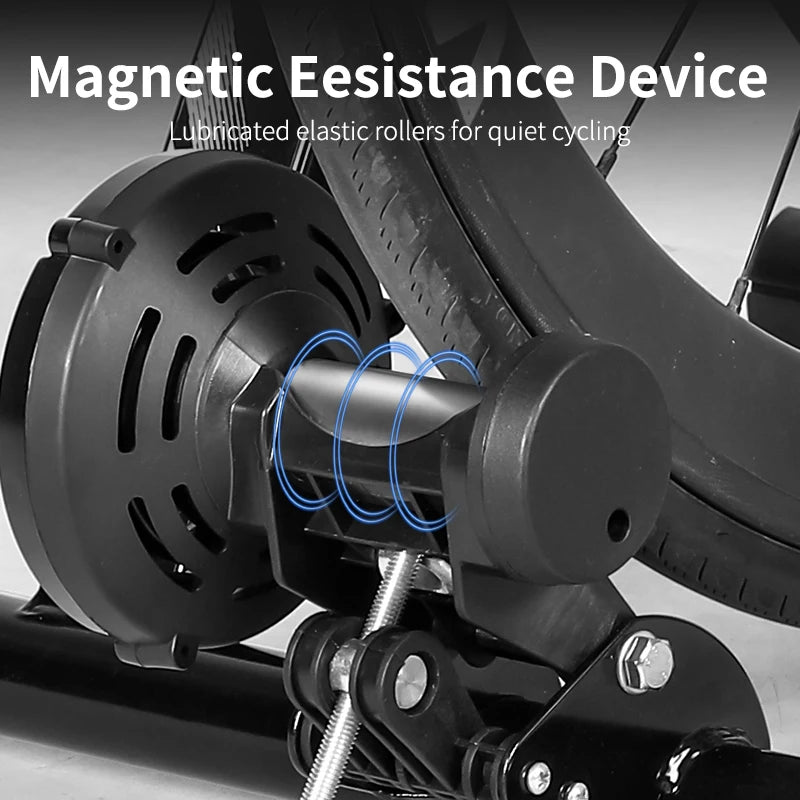 WEST BIKING Magnetischer Rollentrainer – Indoor Cycling Heimtrainer für Einsteiger