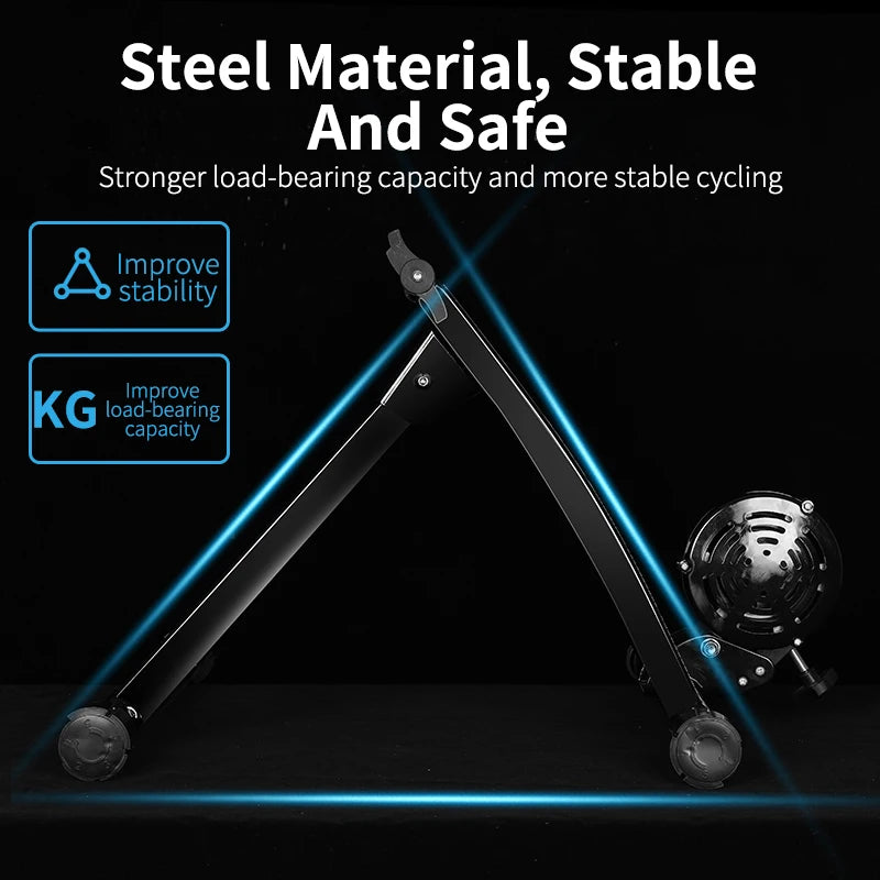 WEST BIKING Magnetischer Rollentrainer – Indoor Cycling Heimtrainer für Einsteiger