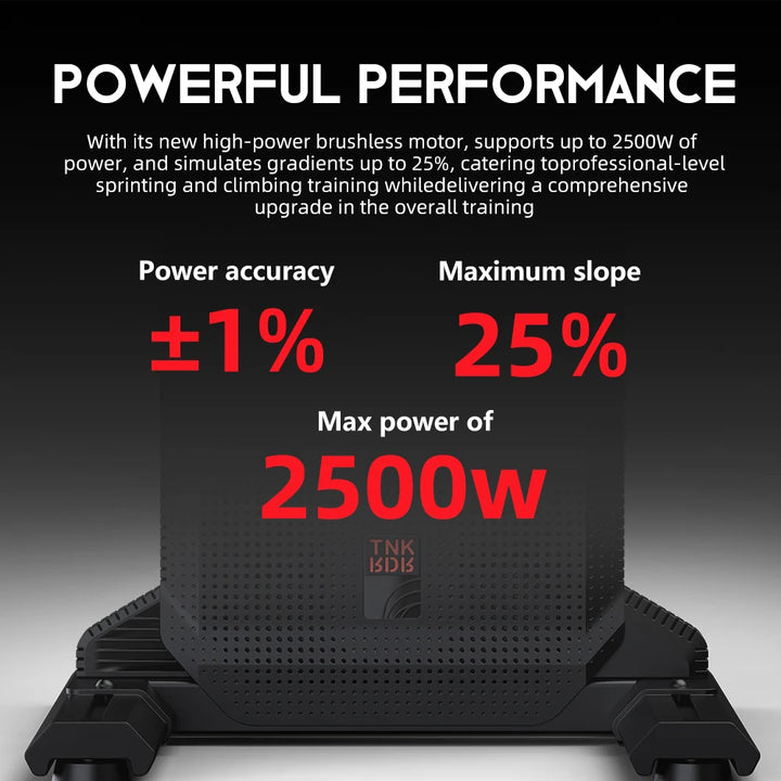 ThinkRider XXPRO Direct Drive Smart Bike Trainer – 2500 W Indoor Rollentrainer mit ANT+ & Bluetooth