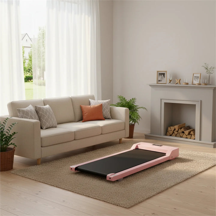 Pink Electric Treadmill – Elektrisches Walking- & Laufband für Zuhause