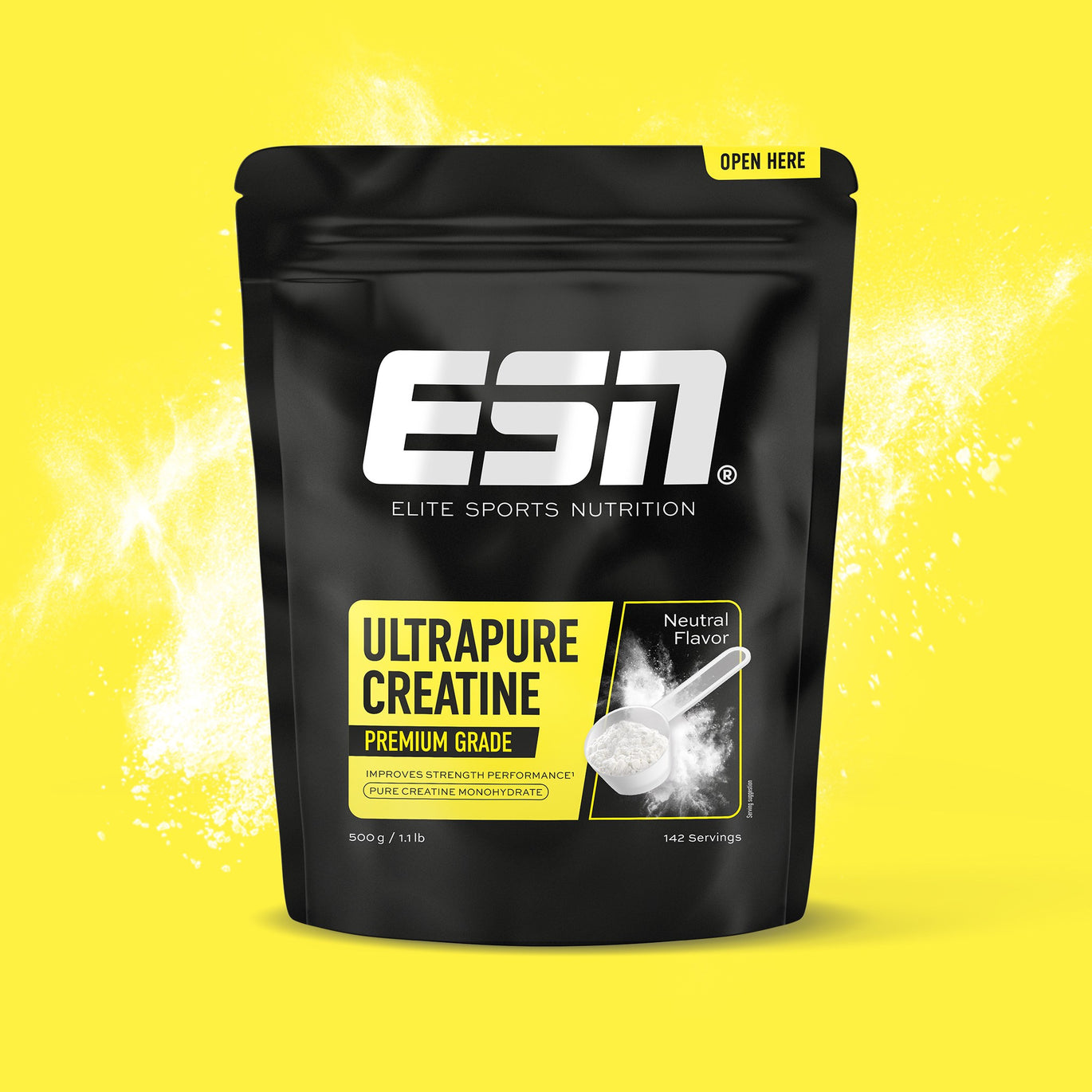 ESN | Ultrapure Creatine Monohydrate - 500g