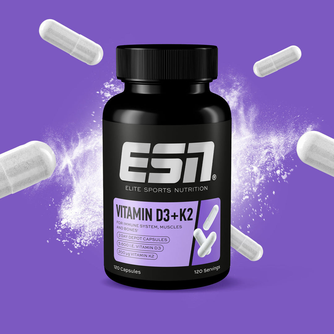 ESN | Vitamin D3 + K2 - 120 Kapseln