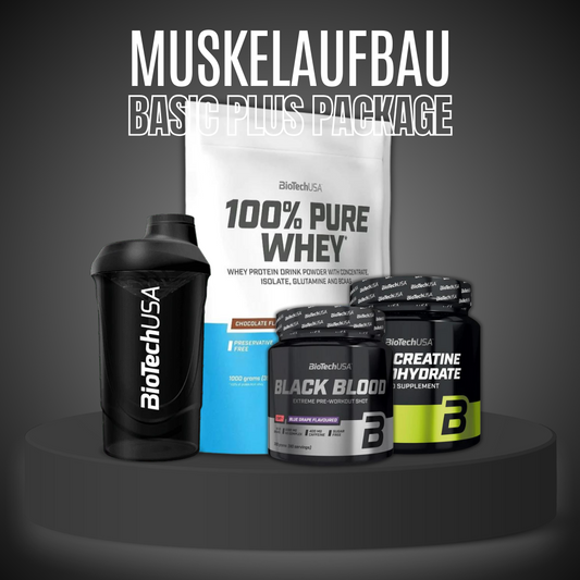 Muskelaufbau Paket - Basic Plus Biotech USA