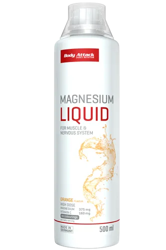 Body Attack | Magnesium Liquid Orange - 500ml