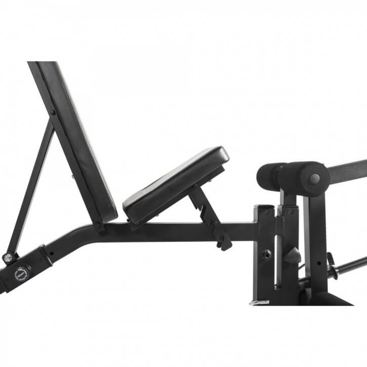 Gorilla Sports | Home Gym mit verstellbarer Hantelbank