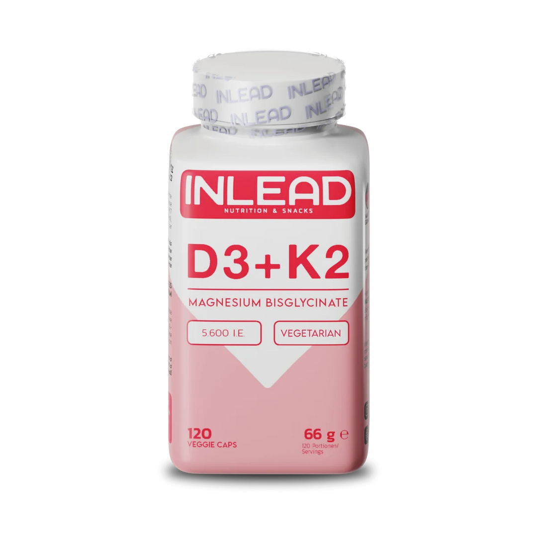 INLEAD | Vitamin D3 + K2 + Magnesium - 120 Kapseln