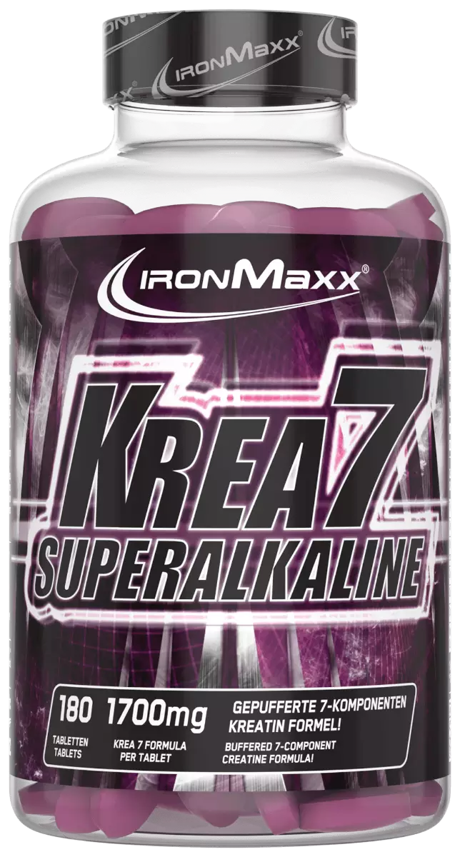 IronMaxx | Krea7 Superalkaline - 180 Tabletten