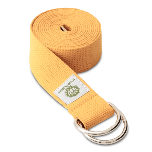 Lotus Works | Yogagurt Baumwolle, in gelb