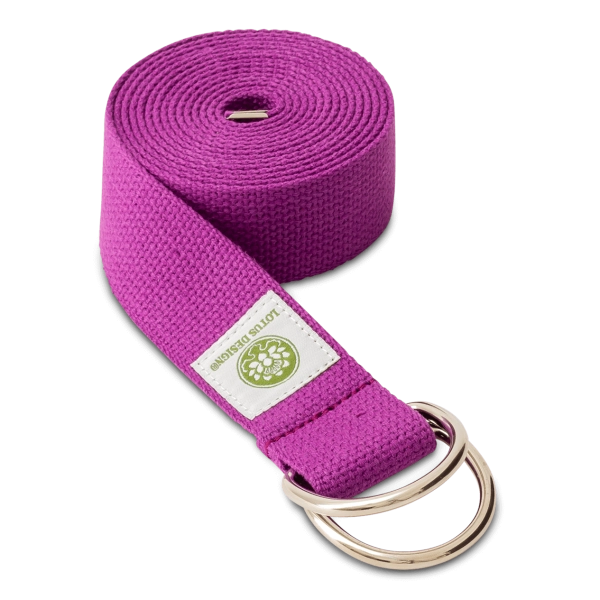 Lotus Works | Yogagurt Baumwolle, in lila