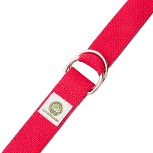 Lotus Works | Yogagurt Baumwolle, in rot