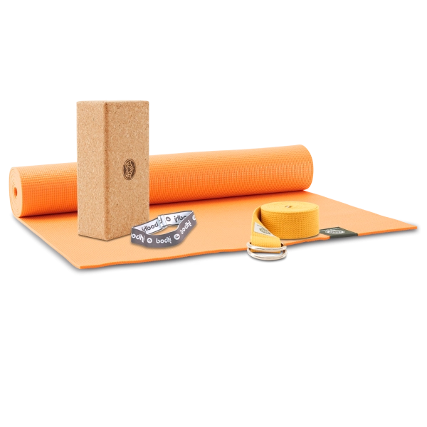 Lotus Works | Yogamatten Set-Trend, in orange