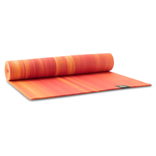 Lotus Works | Yogamatte Flow 6mm, 183 x 61cm - in orange