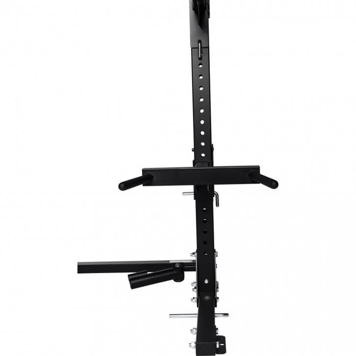 Gorilla Sports | Multifunctional Squat Rack in Schwarz