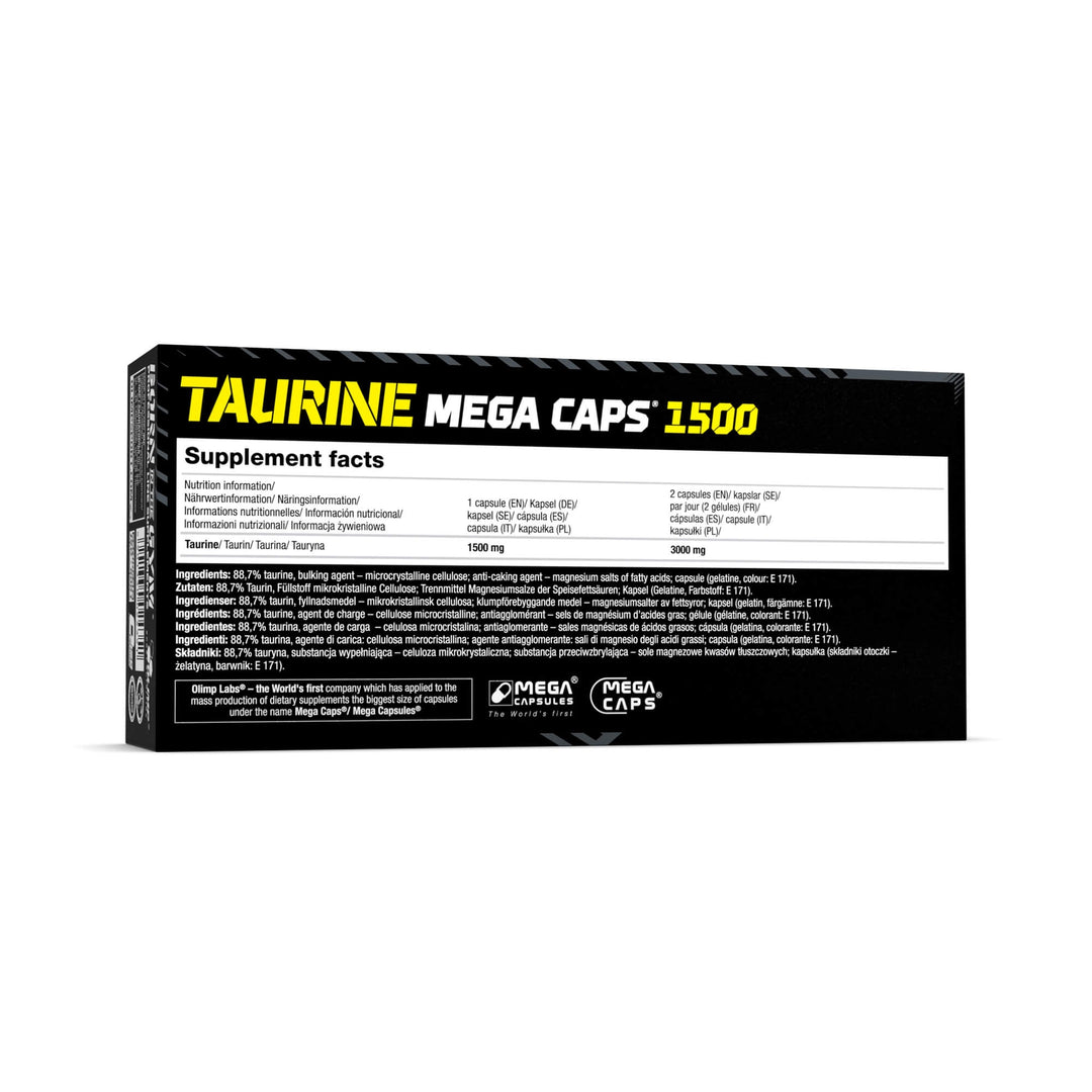 Olimp | Taurine Mega Caps - 120 Kapseln