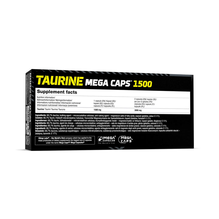 Olimp | Taurine Mega Caps - 120 Kapseln