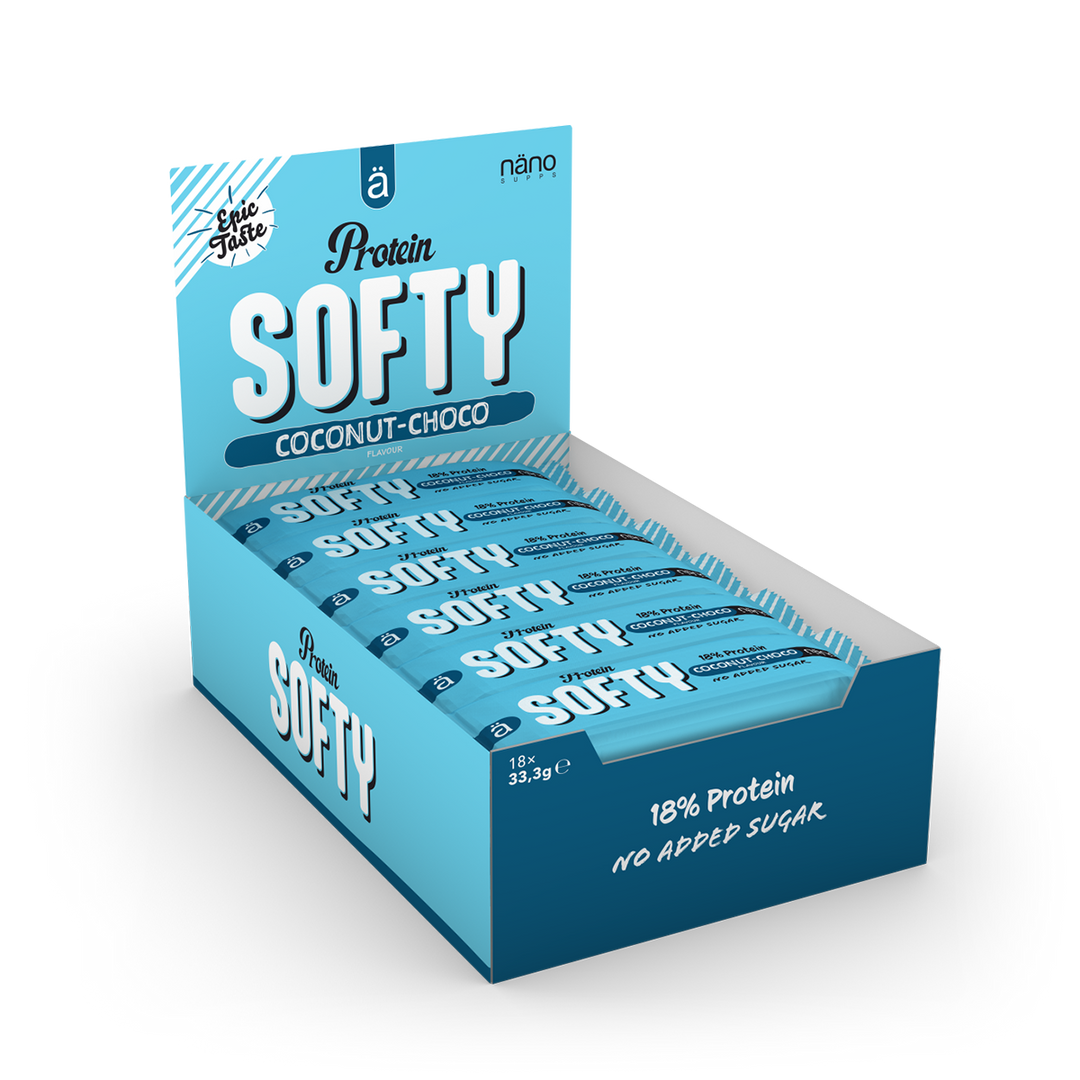 Nano Supps | Protein Softy 18 Riegel a 33,3g