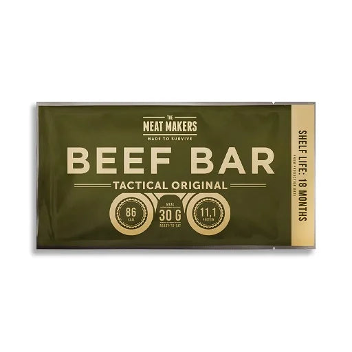 The Meatmakers | Beef Jerky Tactical Bar (6x30g)